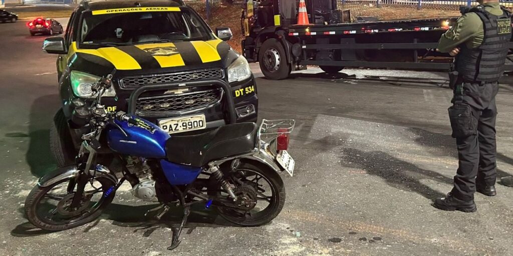 Detran apreende moto com 243 infrações e R$ 77 mil em dívidas