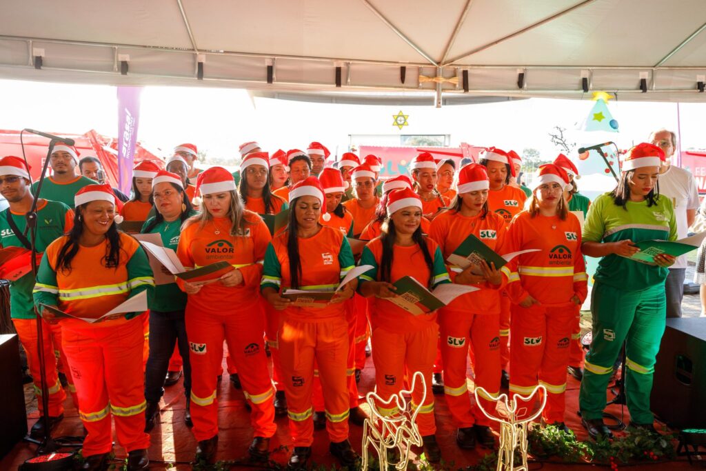 Coral dos Garis inicia agenda de Natal com evento no Noroeste