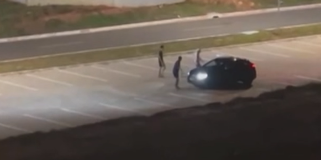 Motorista realiza manobras perigosas no Noroeste